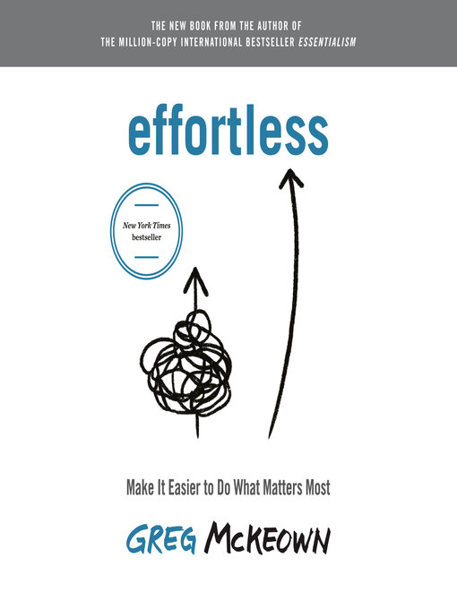 Title details for Effortless by Greg McKeown - Wait list